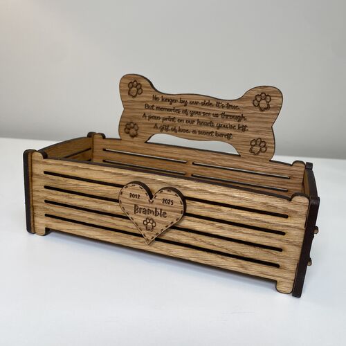 Dog Memorial Basket
