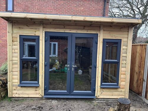 12x10 Apex Summer House