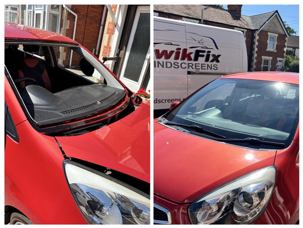 Kia Picanto Windscreen replacement in Westbury BA13