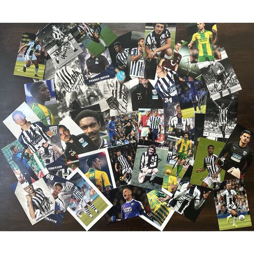 West Bromwich Albion Multi Signed Picture Pack
