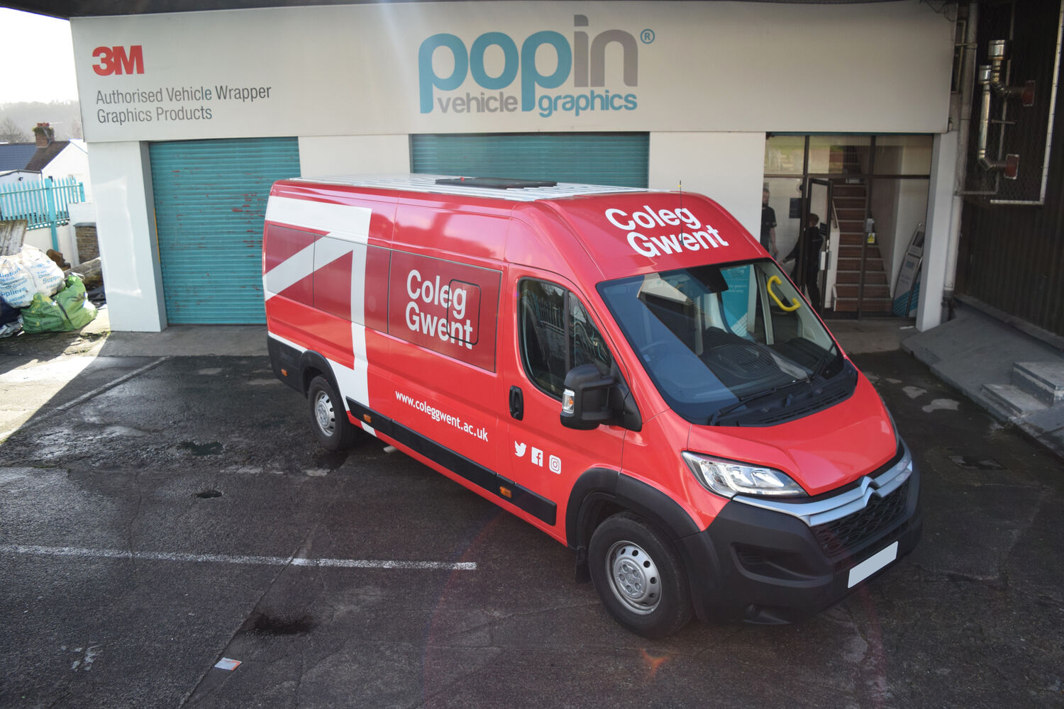 Coleg Gwent - 4x Citroen Relay Minibus