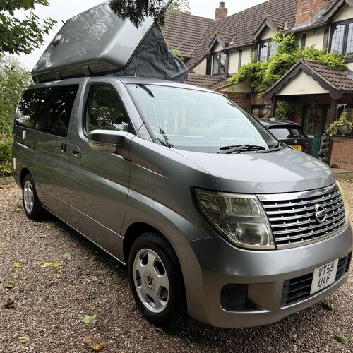 2005 Nissan Elgrand 2.5V6 Camper Van JAL Pro Conversion - 49732 Miles