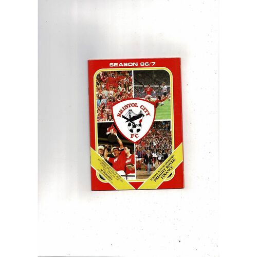 Bristol City v Aldershot Freight Rover Trophy Southern Area Final 1986/87