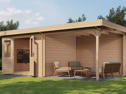 300cm x 300cm + 300cm Veranda