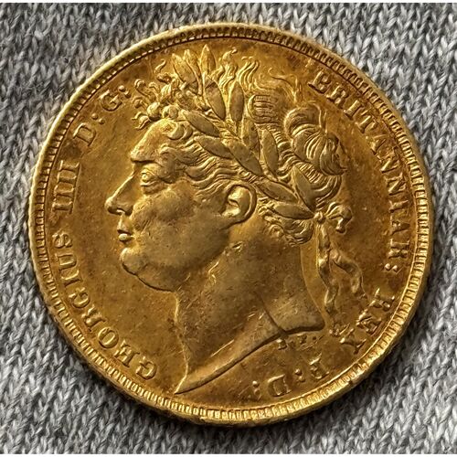 1821 King George 1V full gold sovereign