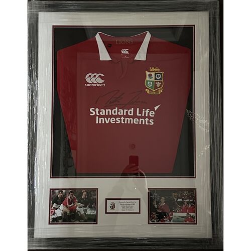 Martin Johnson CBE Hand Signed Shirt