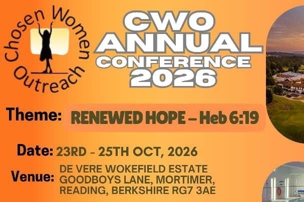 Coming soon 'Chosen Women Conference 2026'