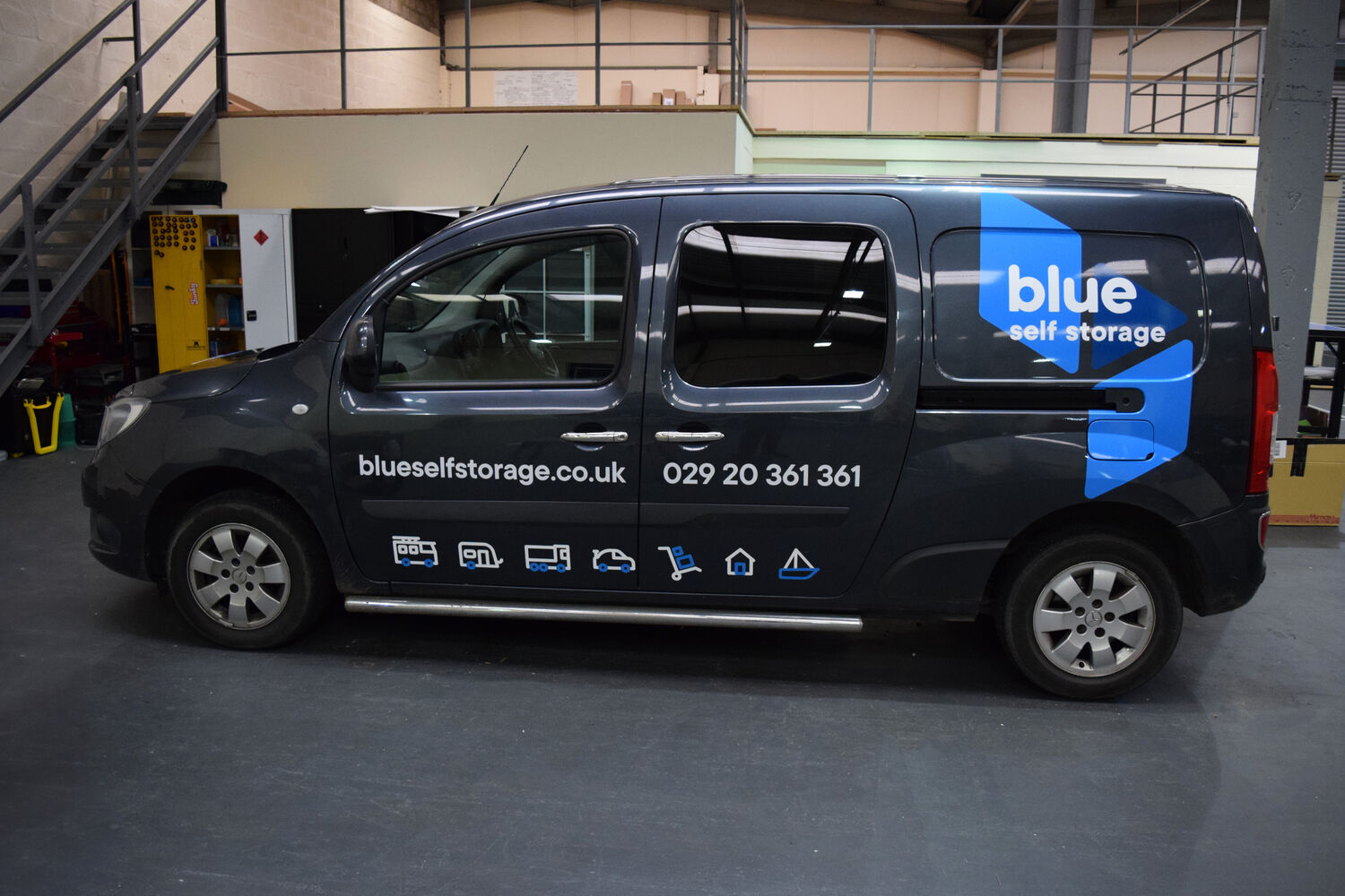 Blue Self Storage - 4x Mercedes Citan