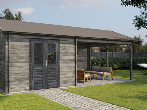 300cm x 400cm + 400cm Veranda