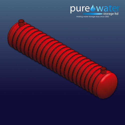 PU-F-100000-HVY Underground Fire Water Tank 100000L (Heavy Duty)