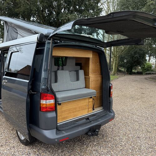 55reg VW Transporter T5 130 TDi SWB AUTOMATIC JAS Camper Van PRO Conversion