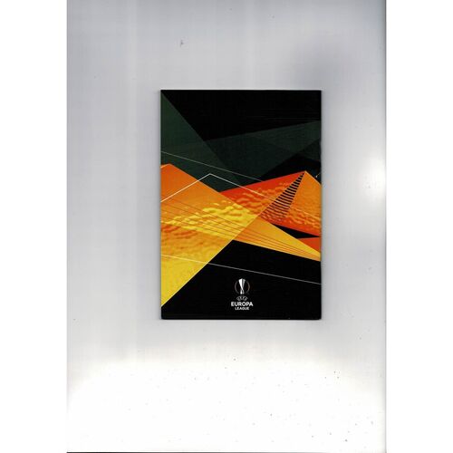 Slavia Praha v Chelsea Europa League Programme 2019/20