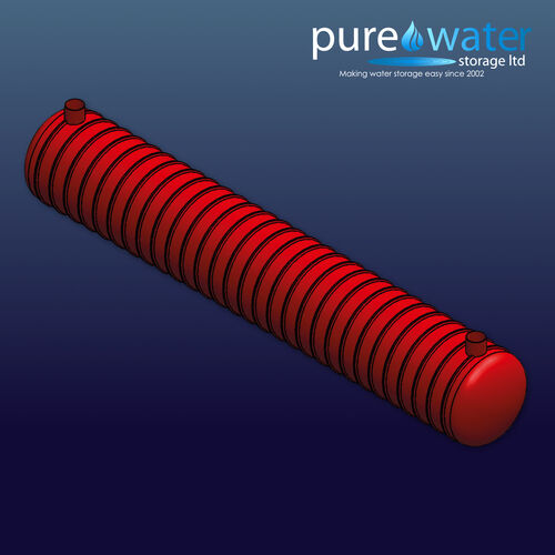 PU-F-130000-HVY Underground Fire Water Tank 130000L (Heavy Duty)