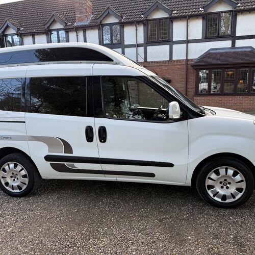 2013 Fiat Doblo Micro Camper Van High Roof - Pro Conversion
