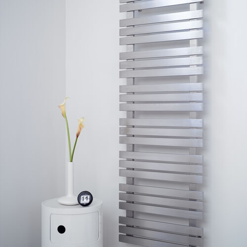 AEON KAPTAN Brushed steel radiator range