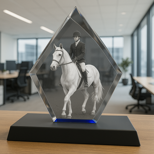 The Super Large 3D Jura Colour Iceberg Crystal