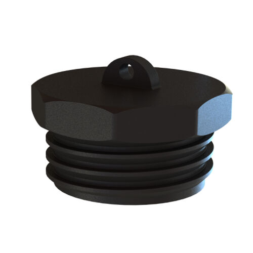 2 inch S60X6 hex. Male X dust plug