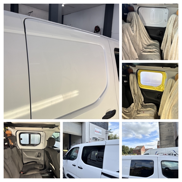 Peugeot partner windows fitted at our workshop ba14