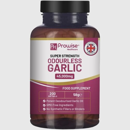 Prowise Odourless Garlic 45000mg 200 Softgels