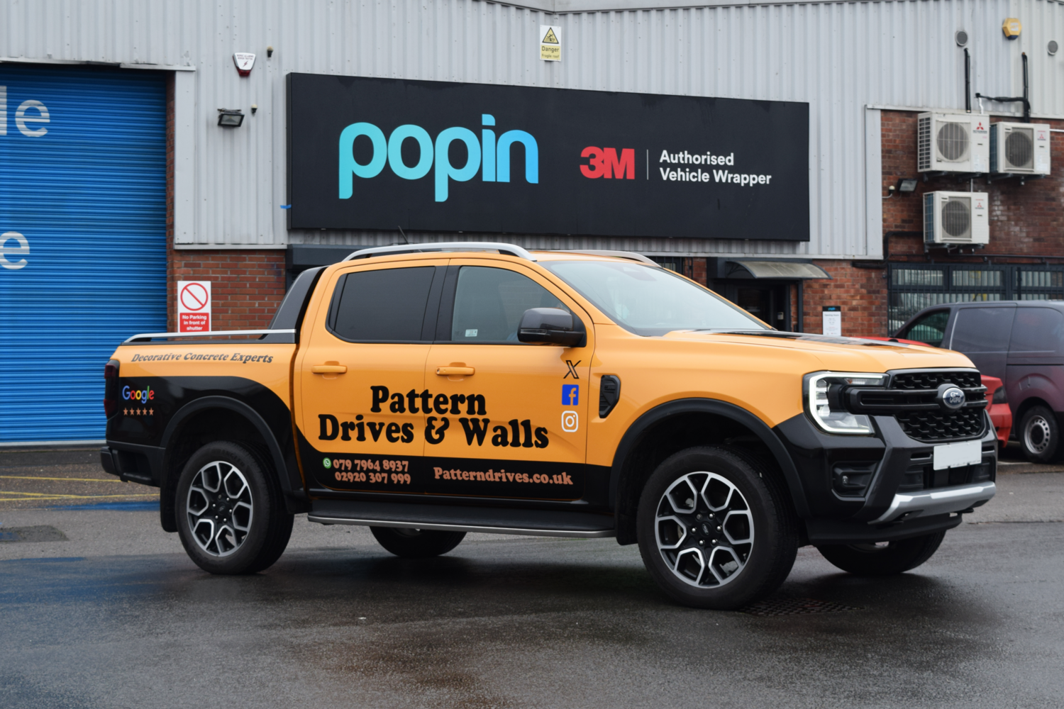 Pattern Drives & Walls - Ford Ranger