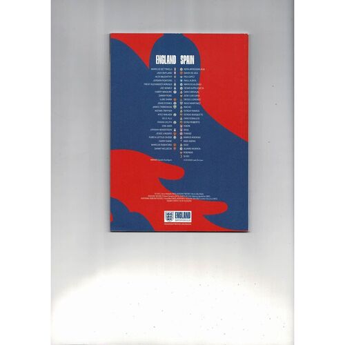 2018 England v Spain Football Programme + Insert & Press Cuttings