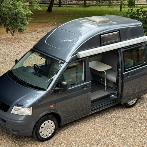 2006 VW T5 Reimo Camper Van High Top 1.9TDi - Grey - 87847 miles - 1 Owner 9yrs