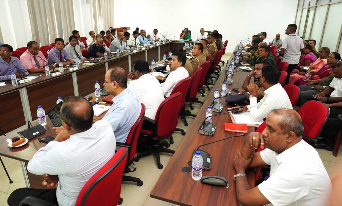 வடக்கு மாகாணத்திற்கான ஜனாதிபதியின் விஜயம் தொடர்பான கலந்துரையாடல்