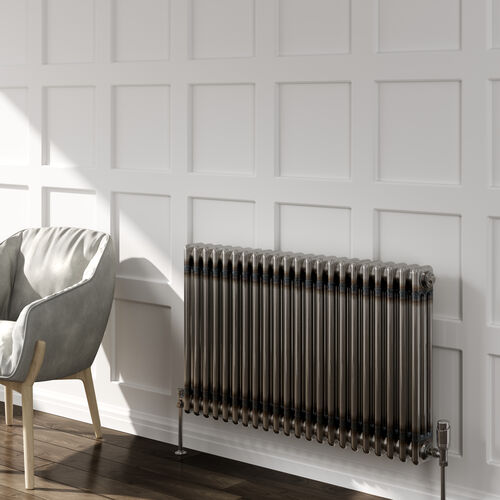 REINA Colona Raw Metal Laquer Column Radiator Range