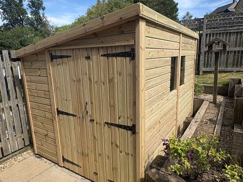 10x7 Pent Shed