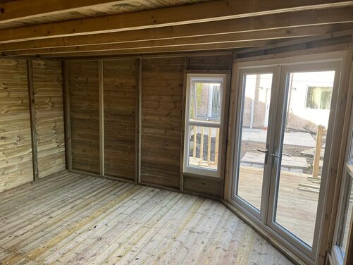 #PVC046 14x14 Corner Summer House