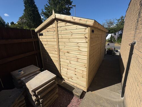 12x7 Apex Shed