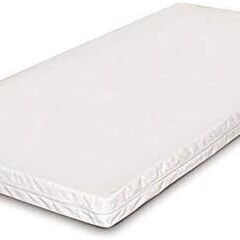 mcc direct Cot Bed Wooden Baby Cot Toddler Bed Premier Aloe Vera Water Repellent Mattress  - Orlando