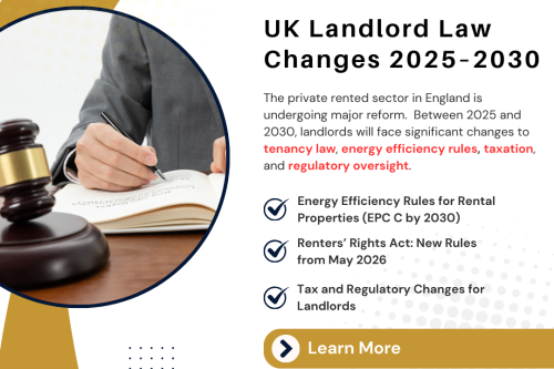 UK Landlord Law Changes 2025–2030: What Landlords in England Need to Know 