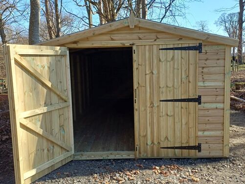 20x10 Apex Shed Garage / Work Shop