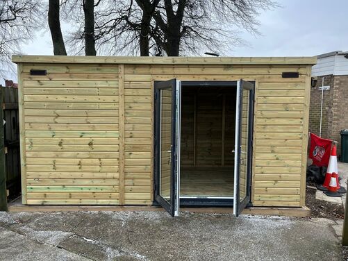 #PVC088 15x9 Pent Summer House