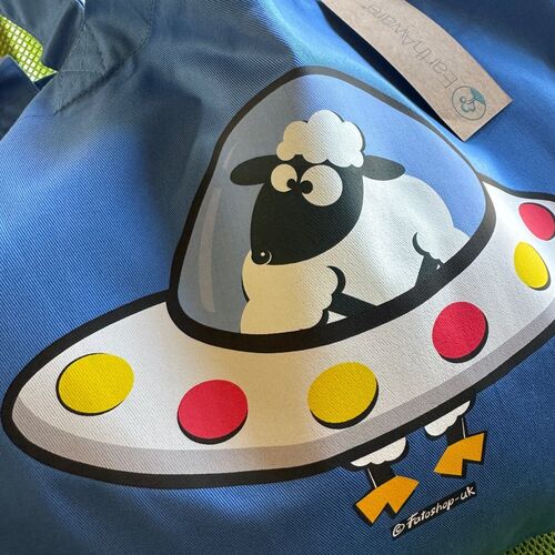 'Space Sheep' Maxi Tote Bag