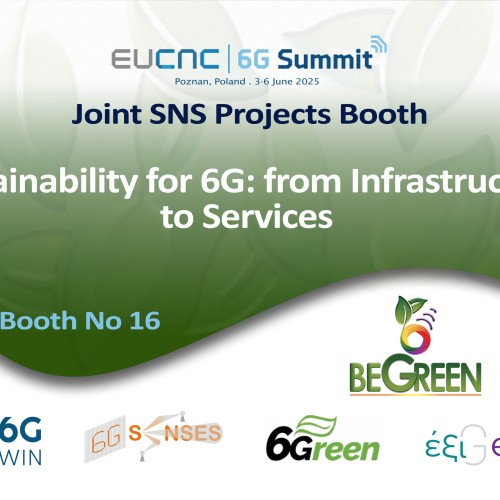EUCNC 2025 Joint Booth on Sustainability for 6G: from Infrastructure to Services 
