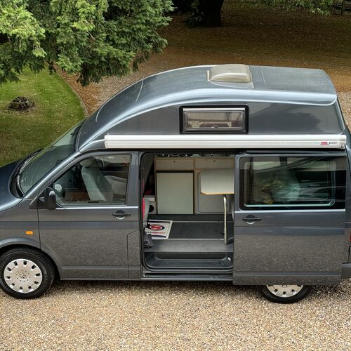 2006 VW T5 Reimo Camper Van High Top 1.9TDi - Grey - 87847 miles - 1 Owner 9yrs