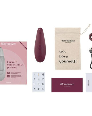 Womanizer Classic 2 Clitoral Stimulator Bordeaux
