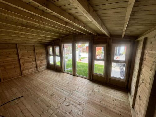 #PVC104 18x12 Apex Reverse Summer House