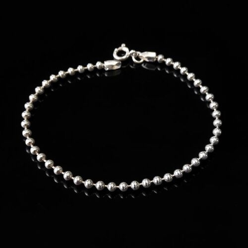Sterling silver ball bracelet
