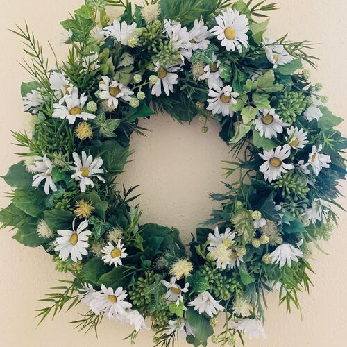 Fresh Seasonal Flower Wreath