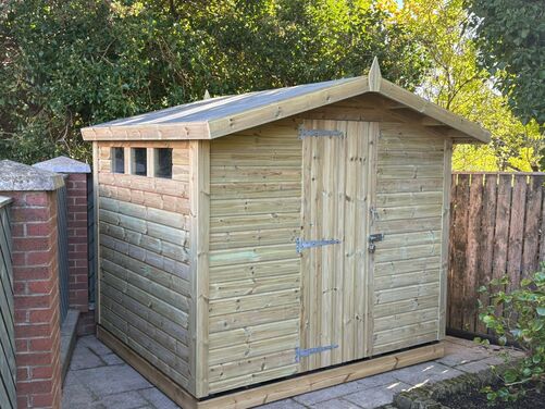 8x7 Apex Reverse Shed