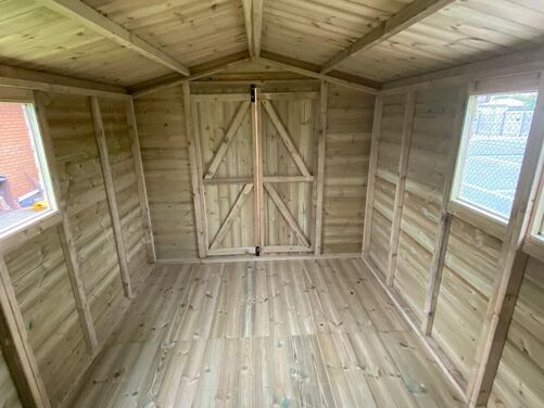 #A078 12x8 Apex Shed