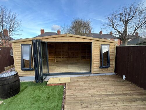 20x12 Apex Summer House / Home Bar