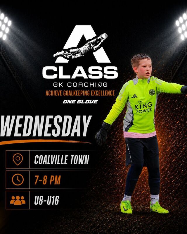 Locations & Booking | A Class GK Coaching | Goalkeeper Coaching Leicester | Goalkeeper Coaching East Midlands | Goalkeeper Coaching Near Me