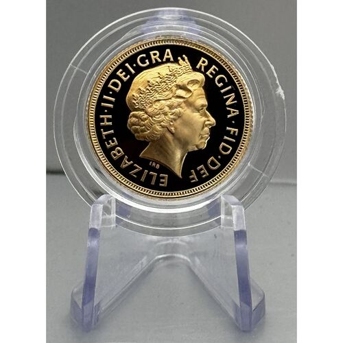 FDC 2000 gold proof full gold sovereign