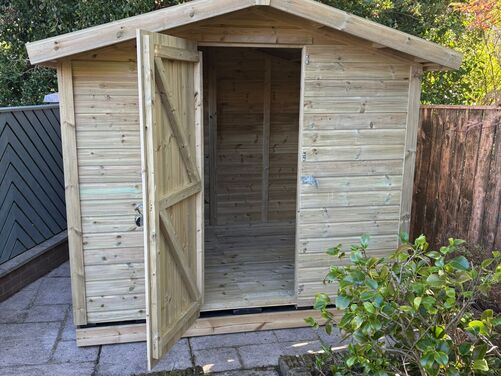 8x7 Apex Reverse Shed
