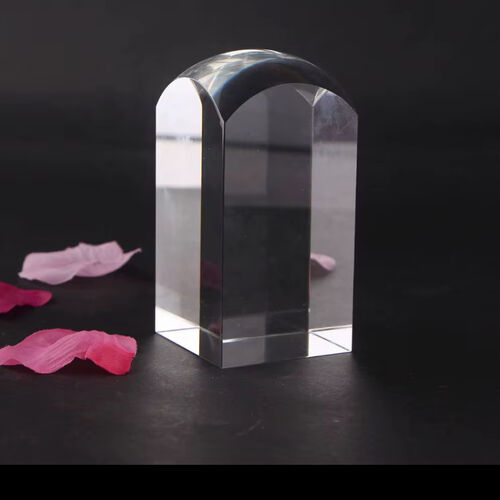 ***2 Sizes Available***The Stunning New Dunvegan Solid 3d Crystal Prism Dome