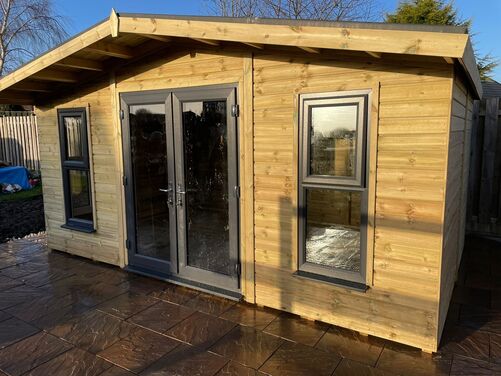 #PVC021 16x10 Apex Summer House